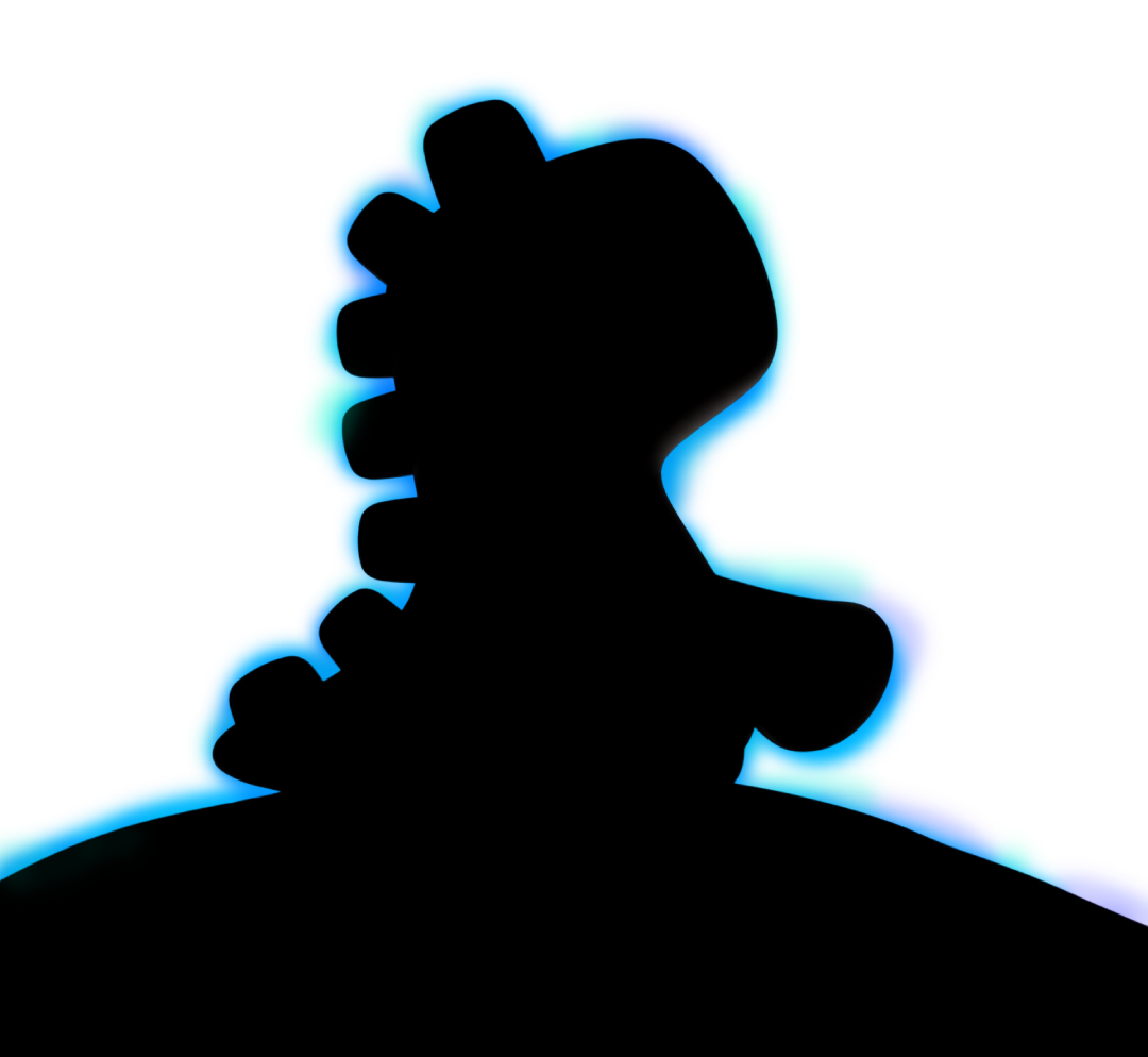 Dinosaur silhouette